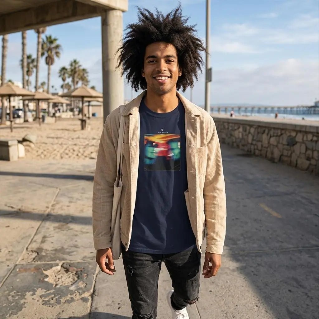 Alive - "Moving Smiles" Long sleeve French Navy XS 1