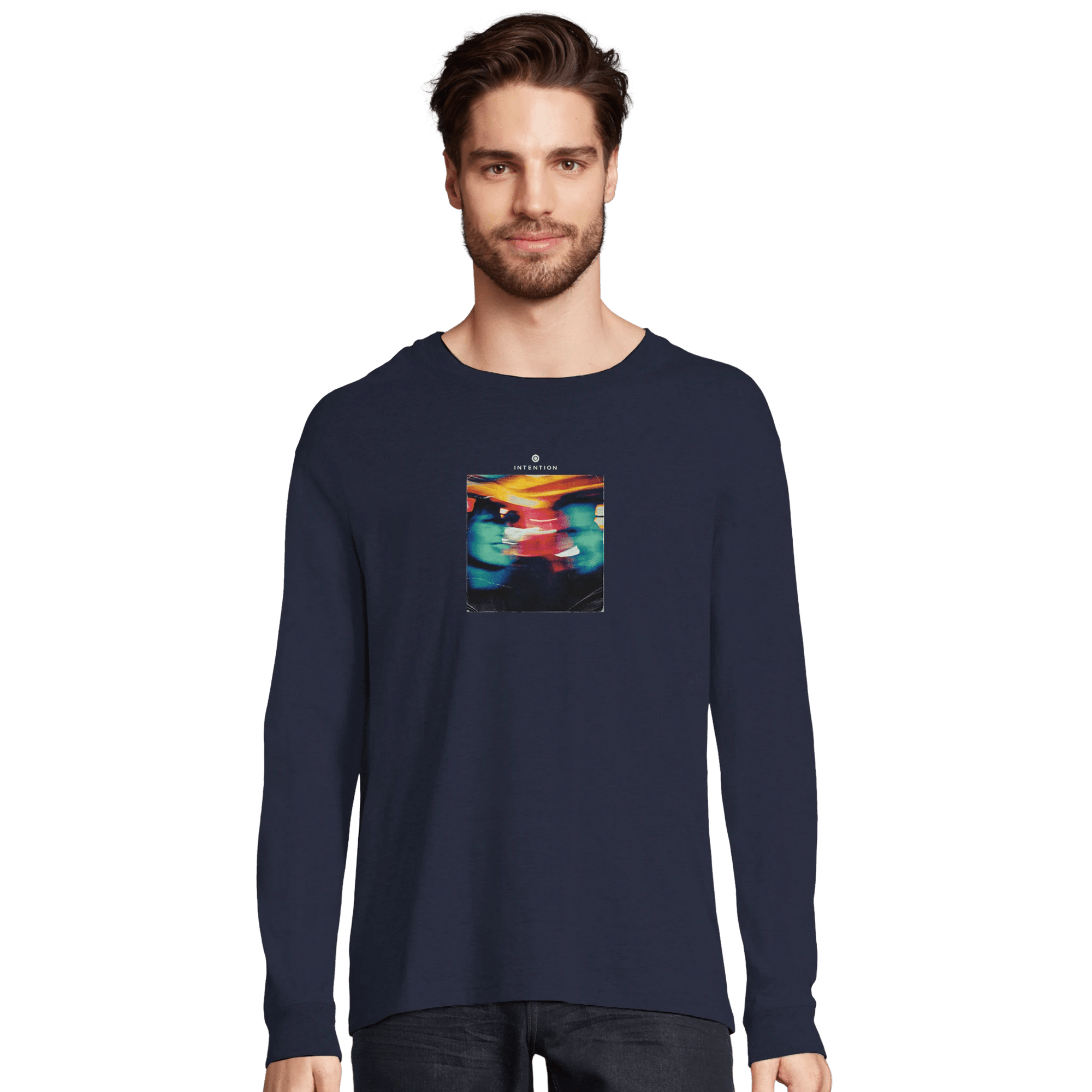 Alive - "Moving Smiles" Long sleeve French Navy XS 6