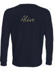 Alive - "Moving Smiles" Long sleeve French Navy XS 2