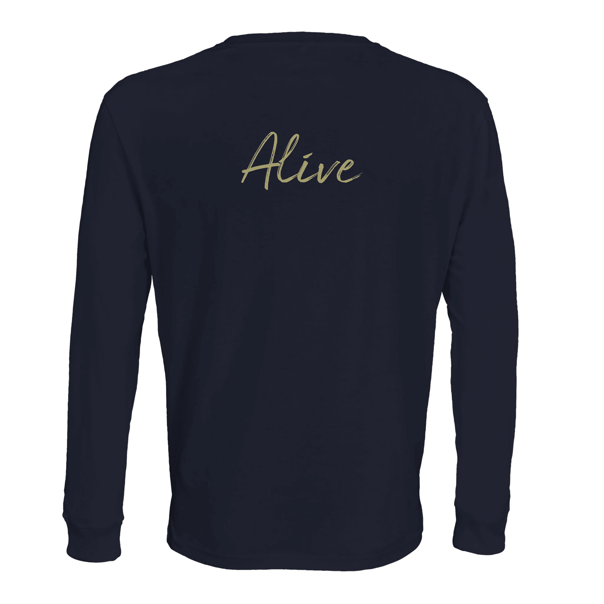 Alive - "Moving Smiles" Long sleeve French Navy XS 2