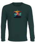 Alive - "Moving Smiles" Long sleeve green empire XS 20