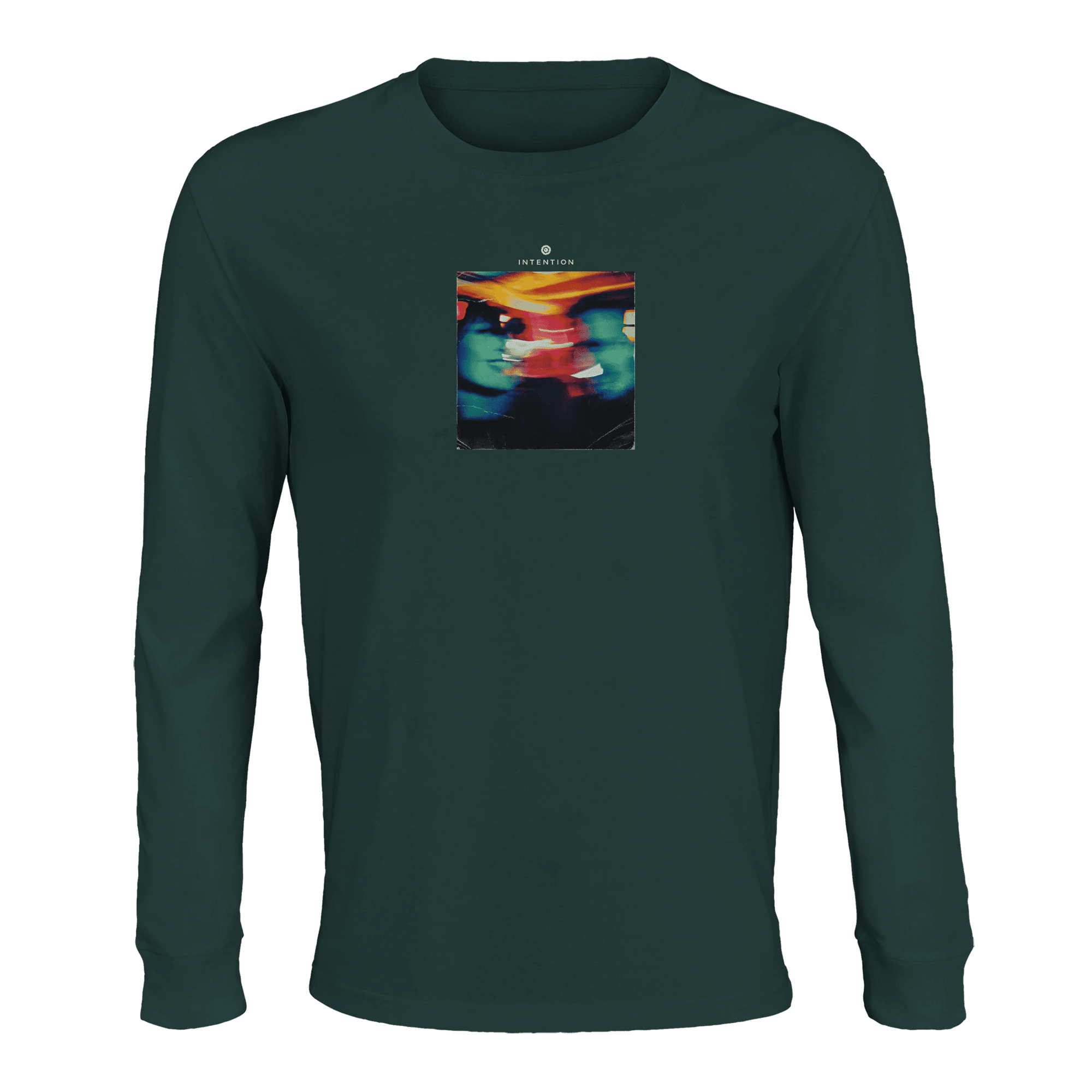 Alive - "Moving Smiles" Long sleeve green empire XS 20