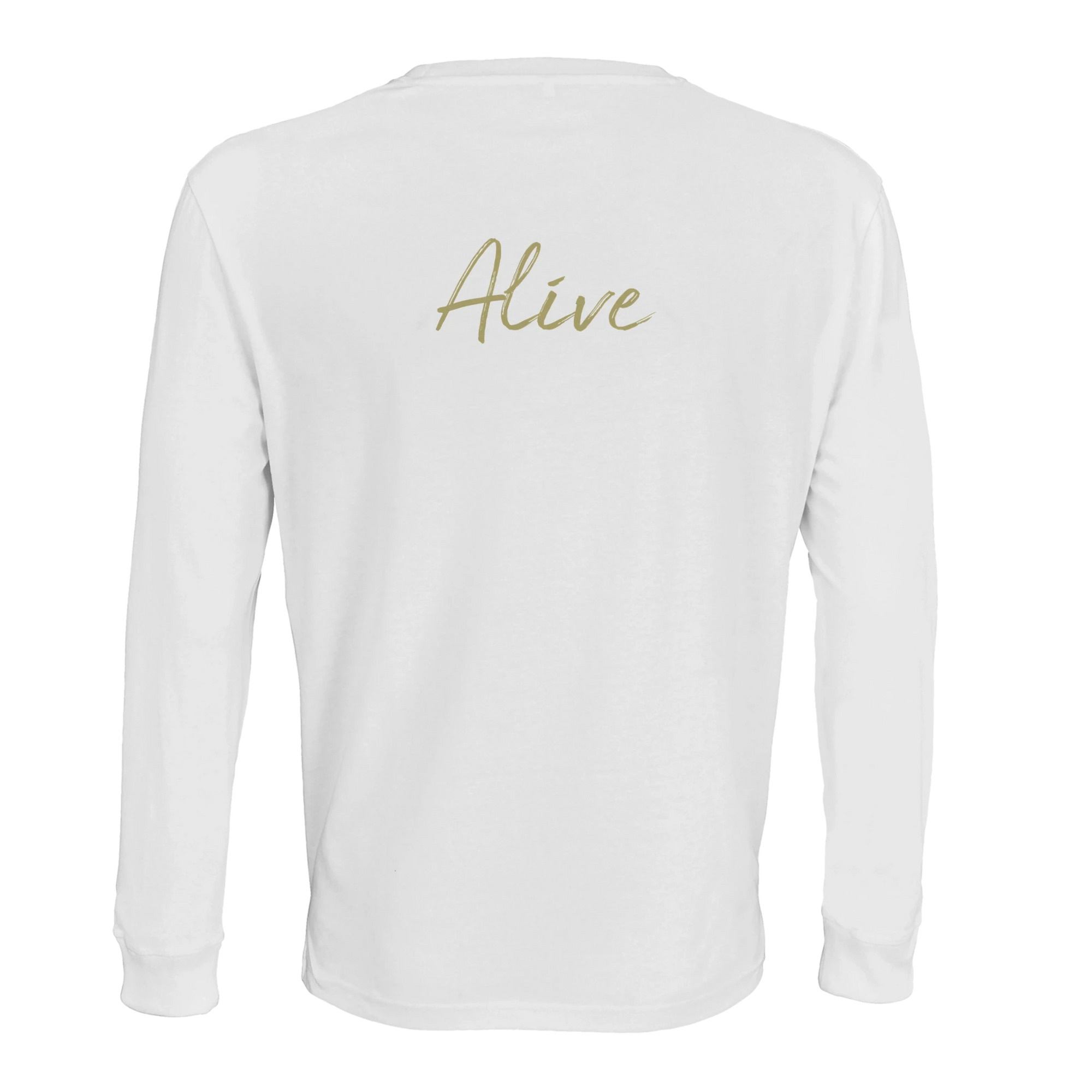 Alive - "Moving Smiles" Long sleeve White XS 13