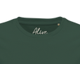 Alive - "Moving Smiles" T-shirt Bottle Green 2