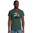 Alive - "Moving Smiles" T-shirt Bottle Green 4
