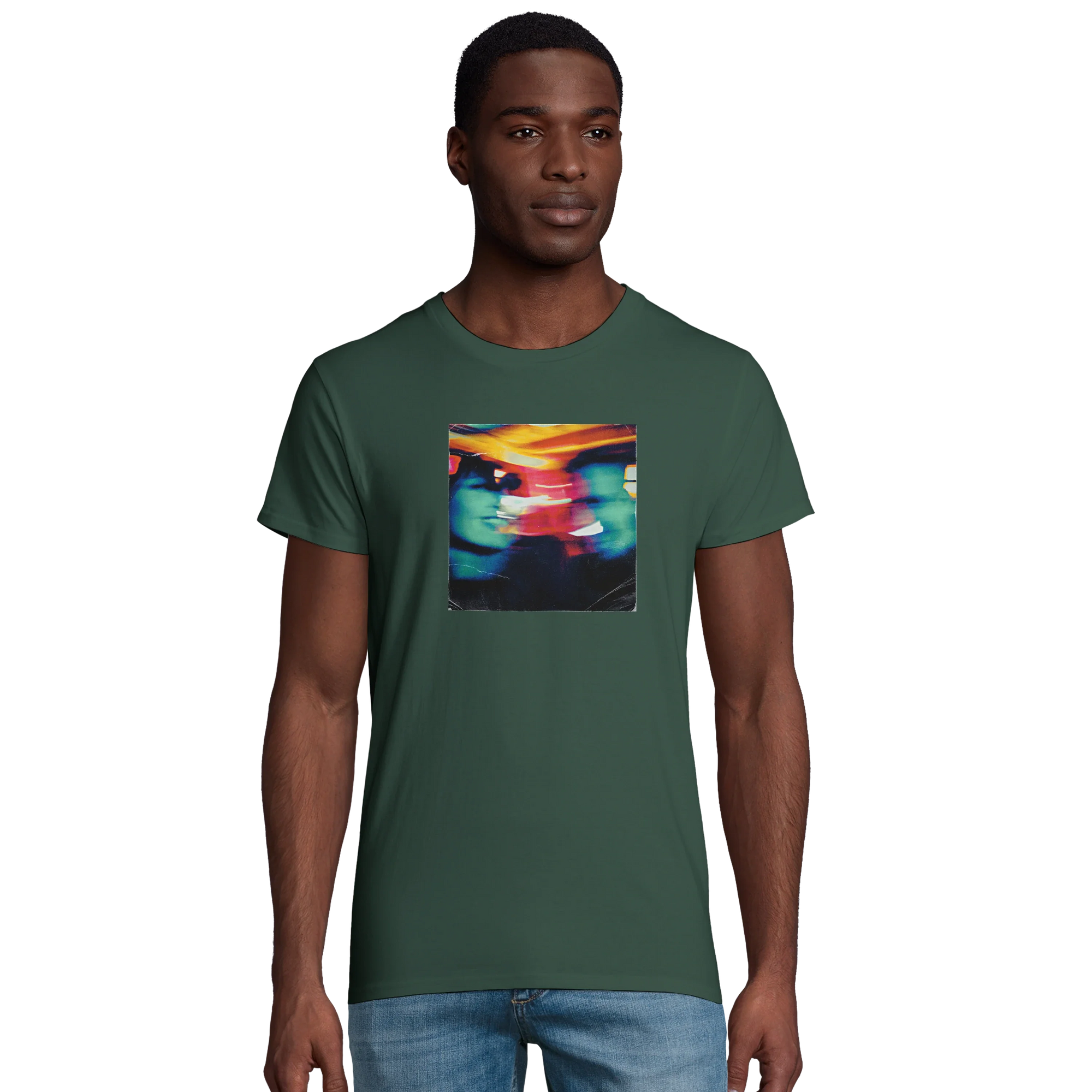 Alive - "Moving Smiles" T-shirt Bottle Green 4