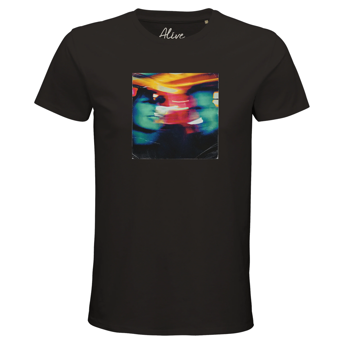 Alive - "Moving Smiles" T-shirt Deep Black 1