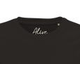 Alive - "Moving Smiles" T-shirt Deep Black 2