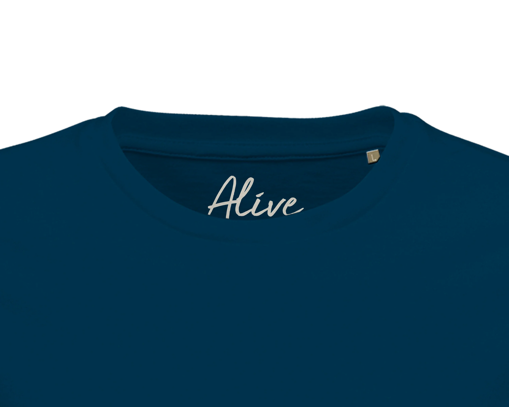 Alive - "Moving Smiles" T-shirt denim 2