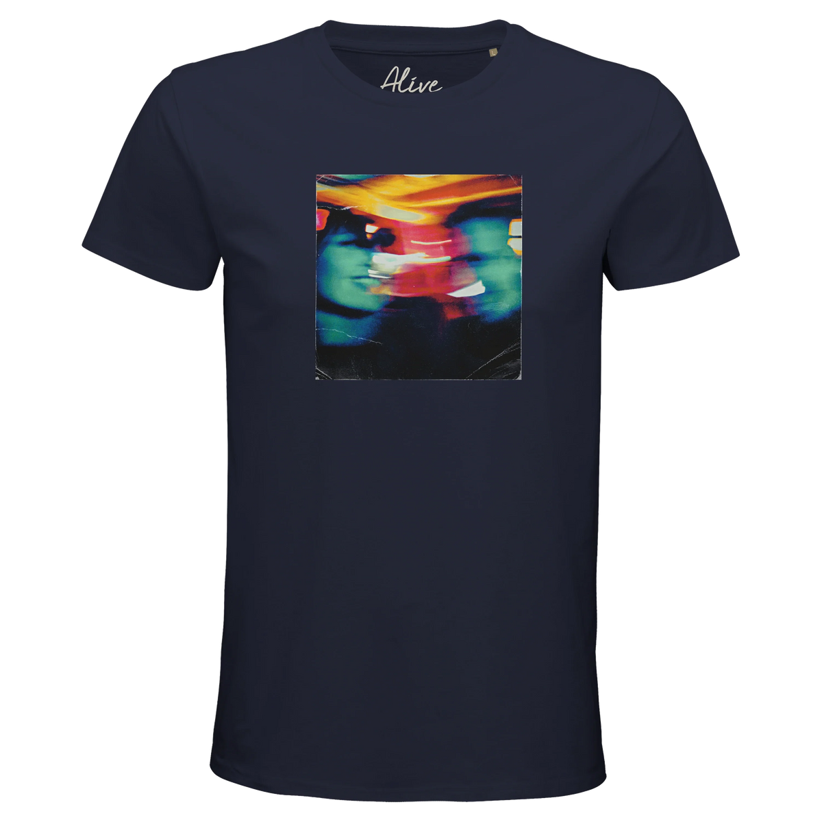 Alive - "Moving Smiles" T-shirt French Navy 1