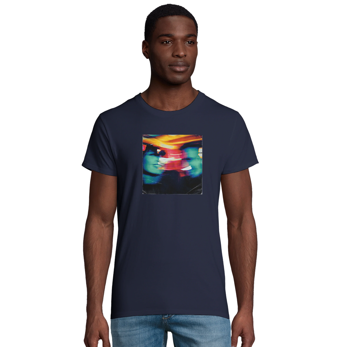 Alive - "Moving Smiles" T-shirt French Navy 4