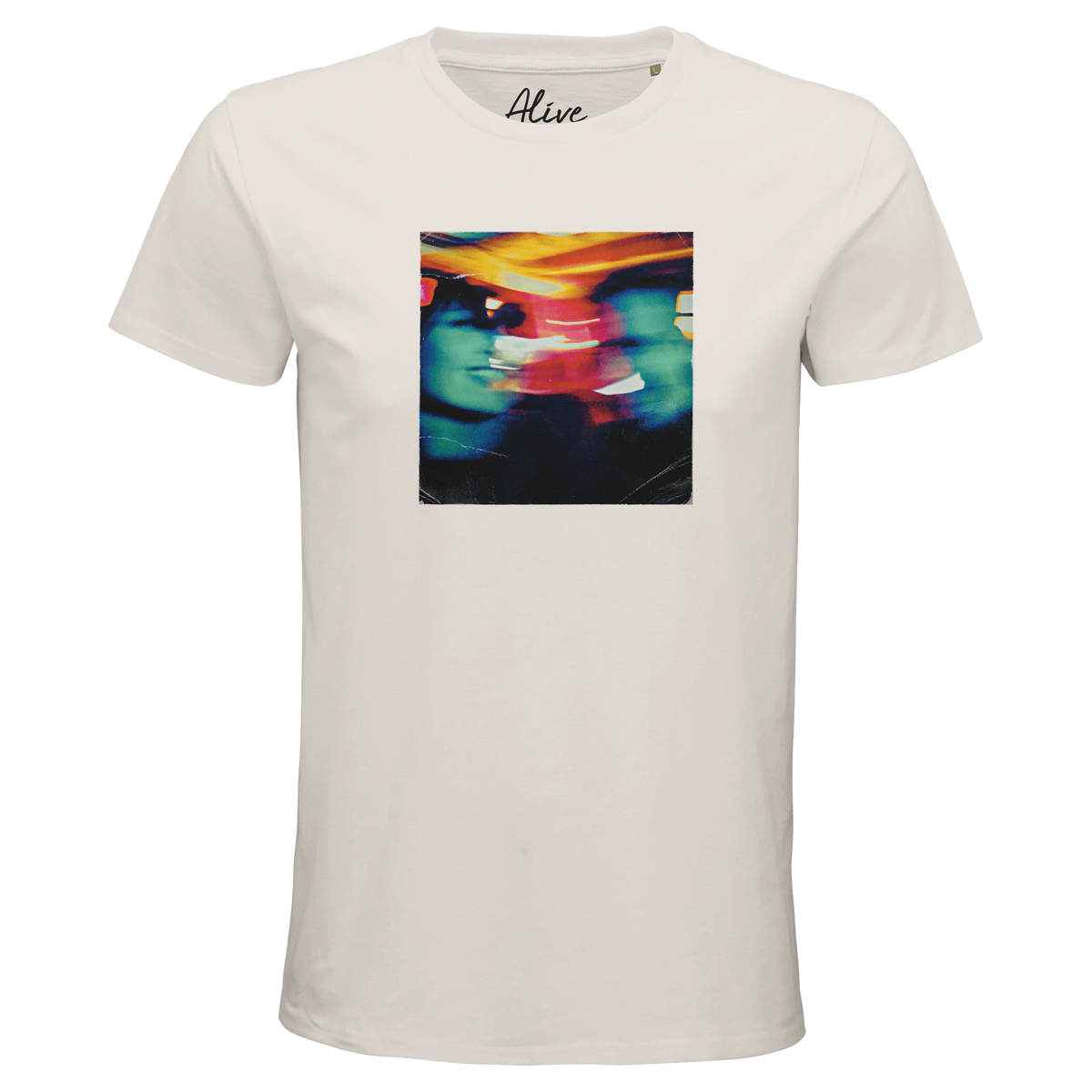 Alive - "Moving Smiles" T-shirt Off White 1