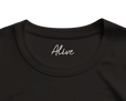 Alive - "Moving Smiles" T-shirt Deep Black 2