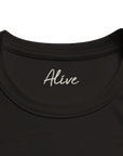 Alive - "Moving Smiles" T-shirt Deep Black 2