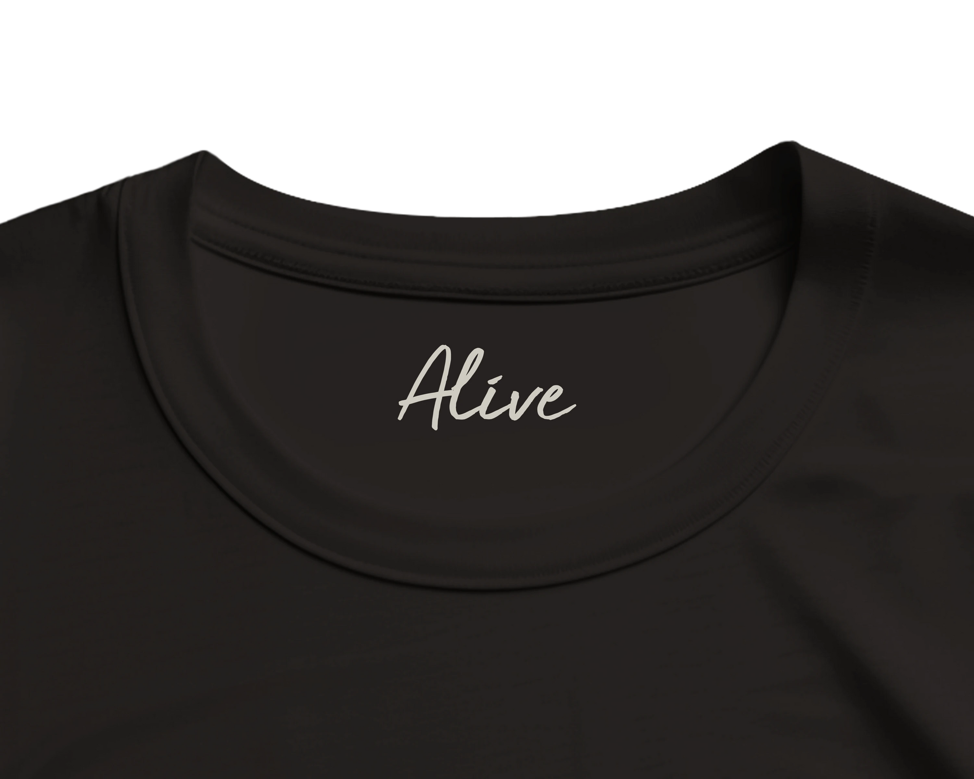 Alive - "Moving Smiles" T-shirt Deep Black 2