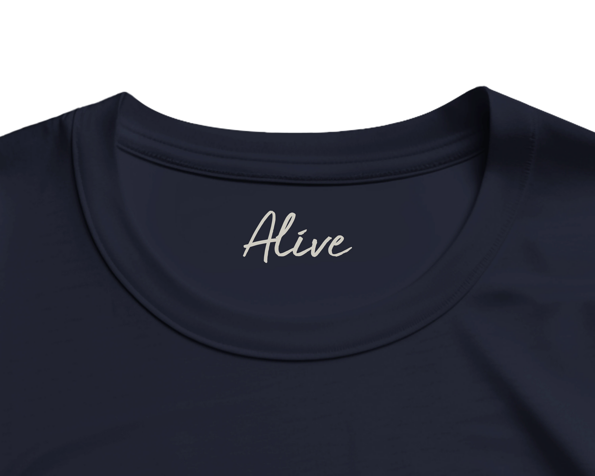 Alive - "Moving Smiles" T-shirt French Navy 2