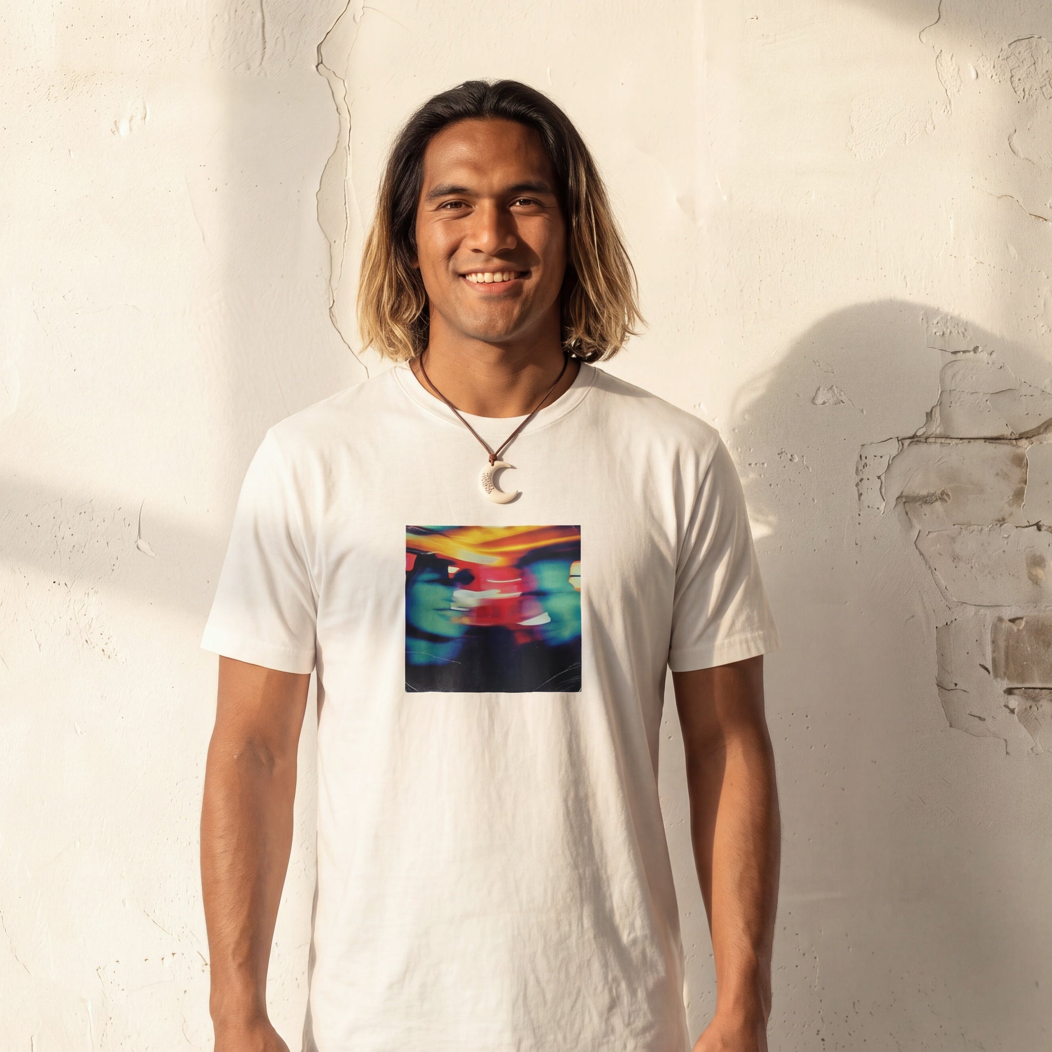Alive - "Moving Smiles" T-shirt White studio