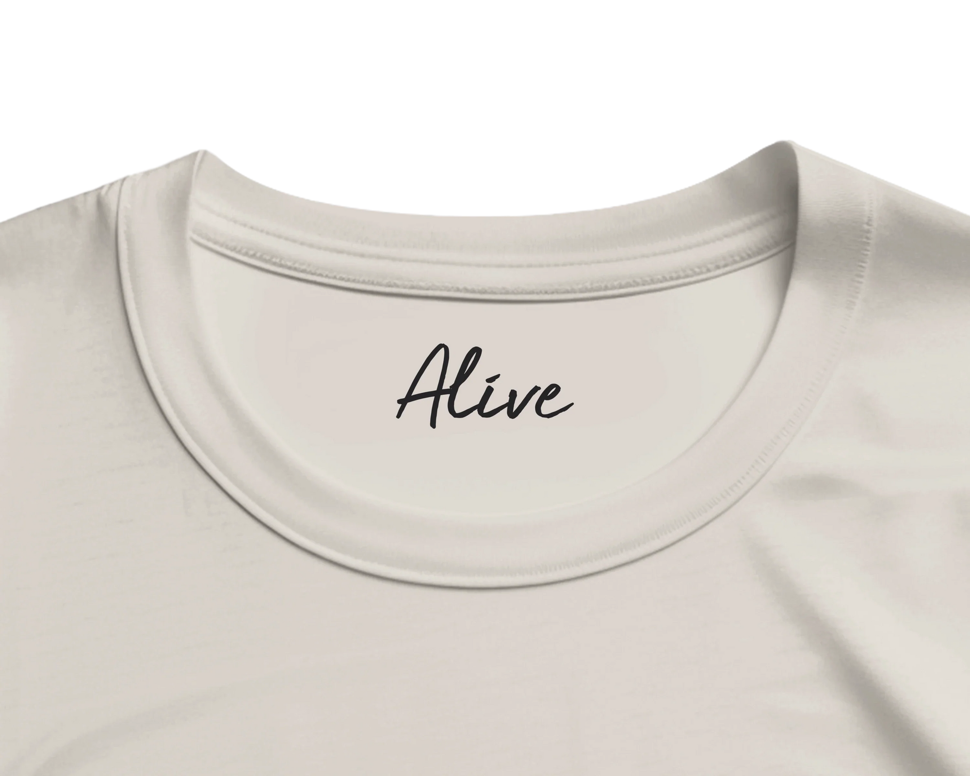 Alive - "Moving Smiles" T-shirt Off White 2