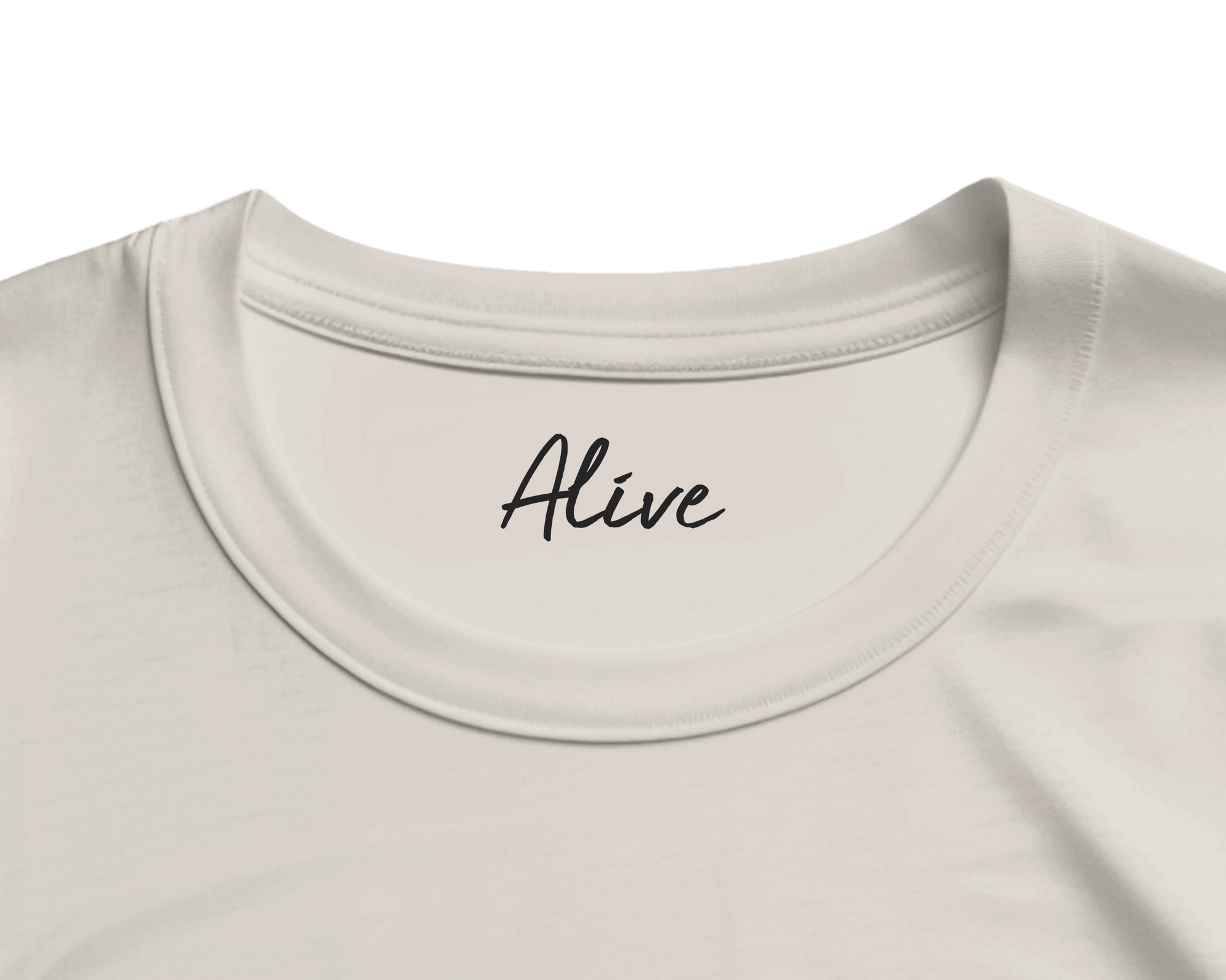 Alive - "Moving Smiles" T-shirt Off White 2