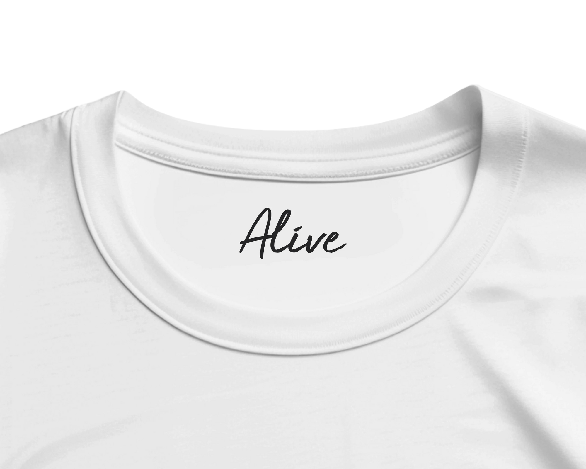 Alive - "Moving Smiles" T-shirt White 2