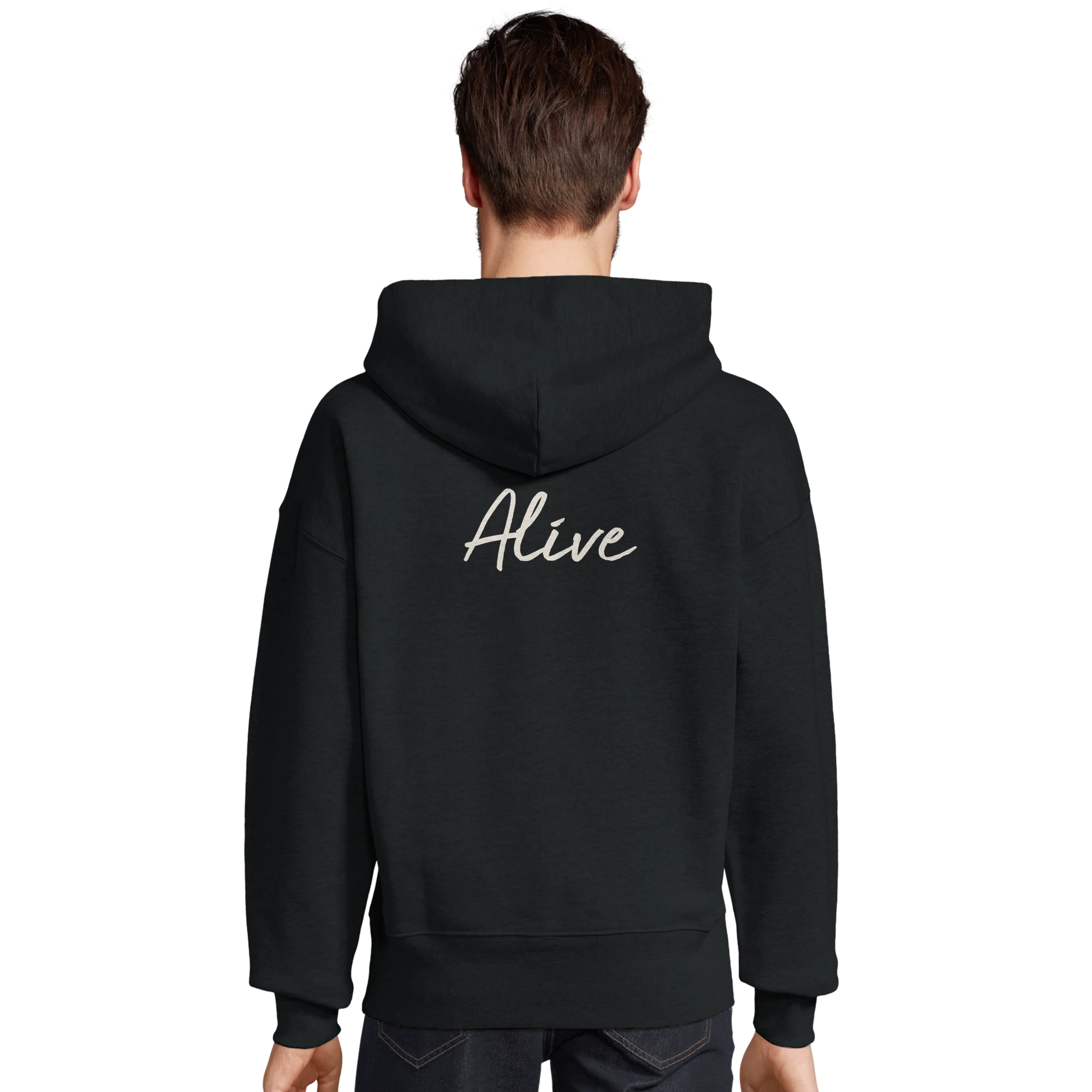 Alive - "Moving Smiles" Hoodie Black 4