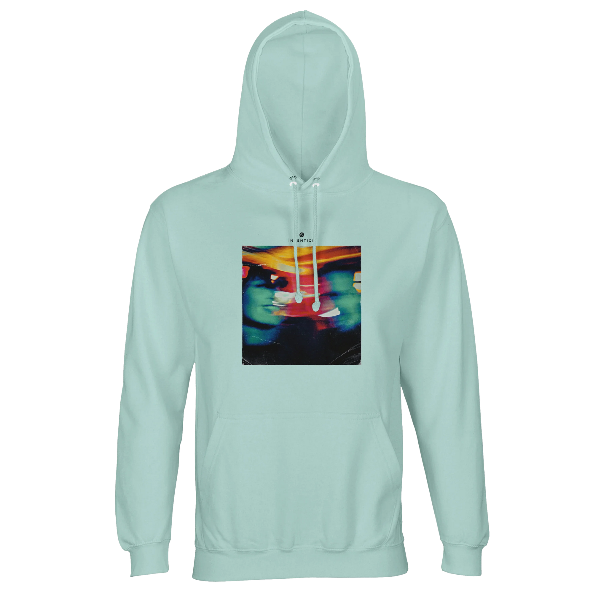 Alive - "Moving Smiles" Hoodie arctic blue 1