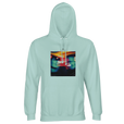 Alive - "Moving Smiles" Hoodie arctic blue 1