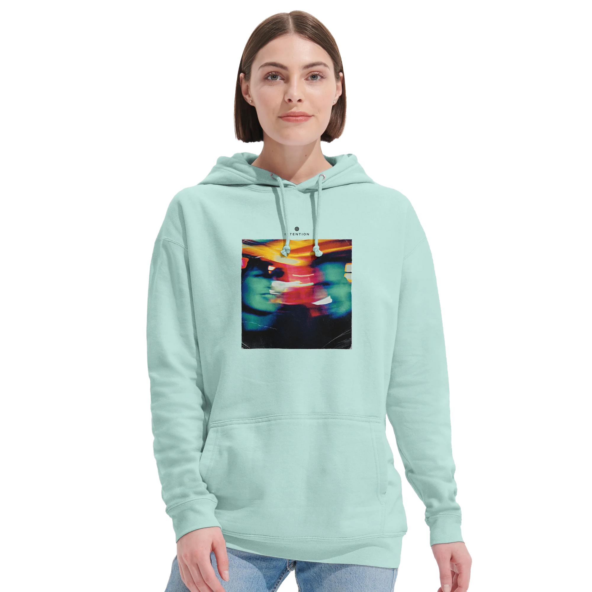Alive - "Moving Smiles" Hoodie arctic blue 5