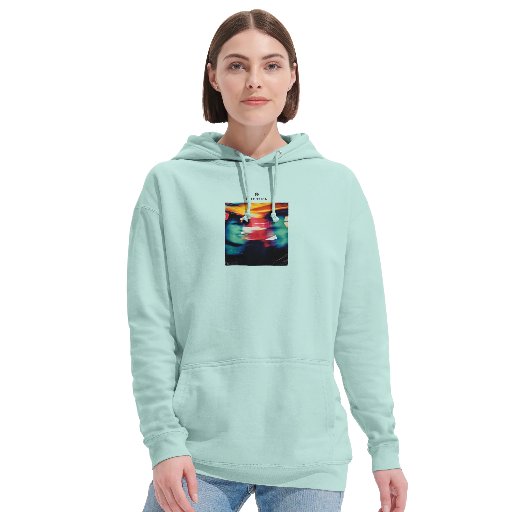 Alive - "Moving Smiles" Hoodie arctic blue 5