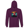 Alive - "Moving Smiles" Hoodie astral purple 1