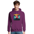 Alive - "Moving Smiles" Hoodie astral purple 3