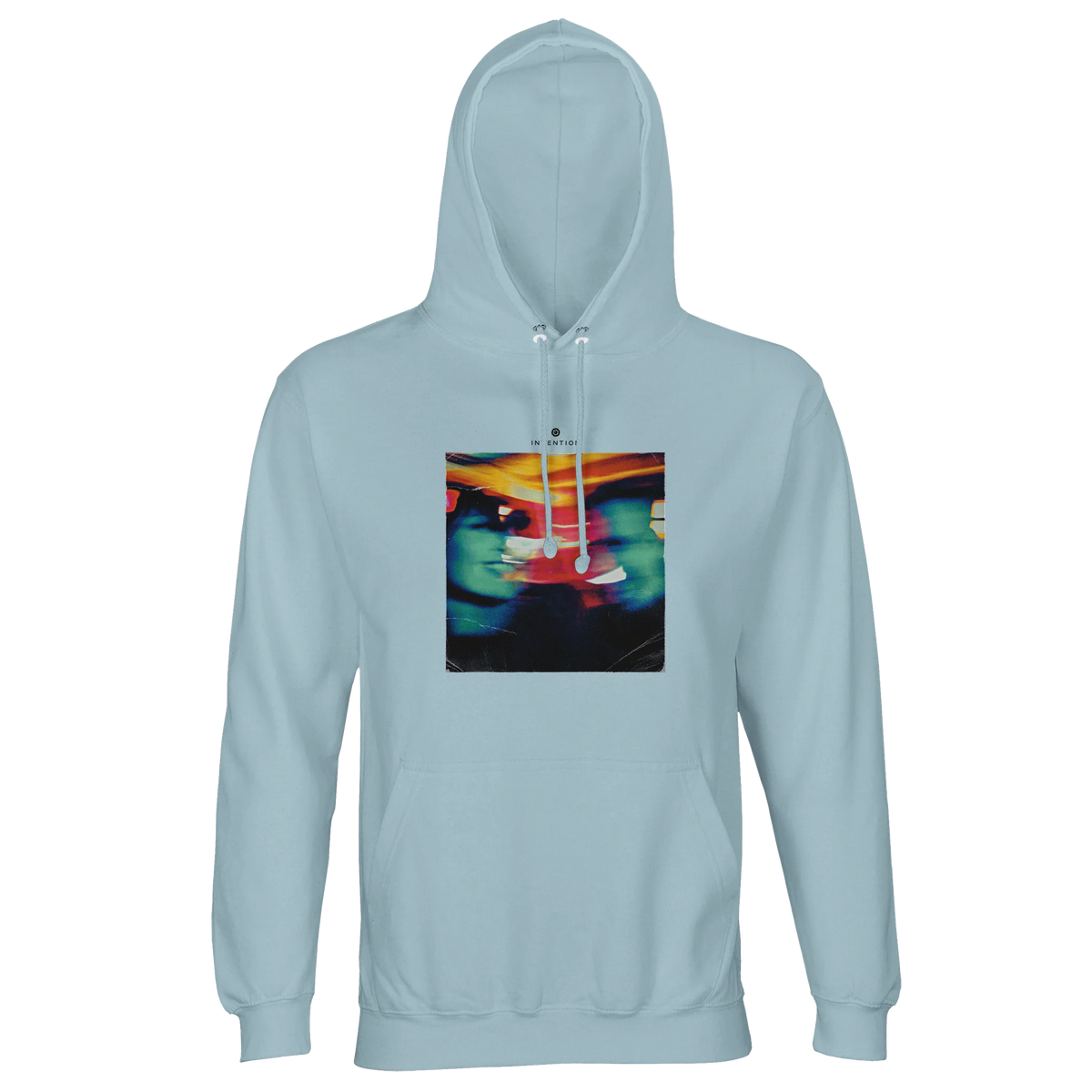 Alive - "Moving Smiles" Hoodie creamy blue 1