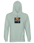 Alive - "Moving Smiles" Hoodie creamy green 1