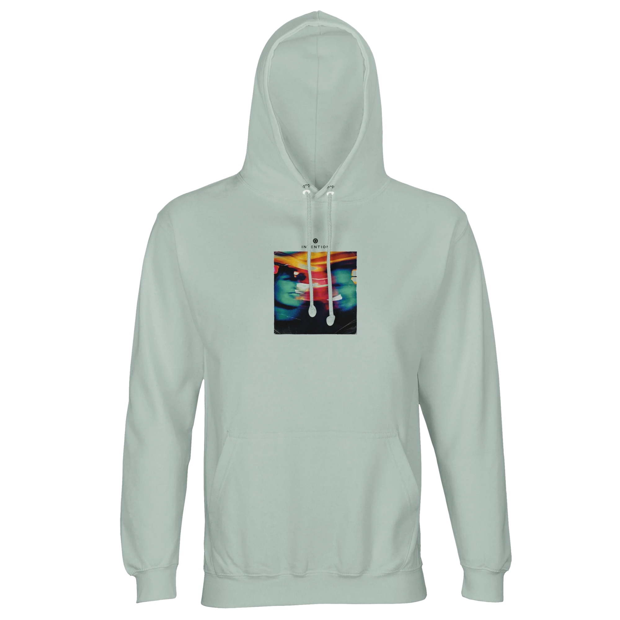 Alive - "Moving Smiles" Hoodie creamy green 1