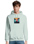 Alive - "Moving Smiles" Hoodie creamy green 3
