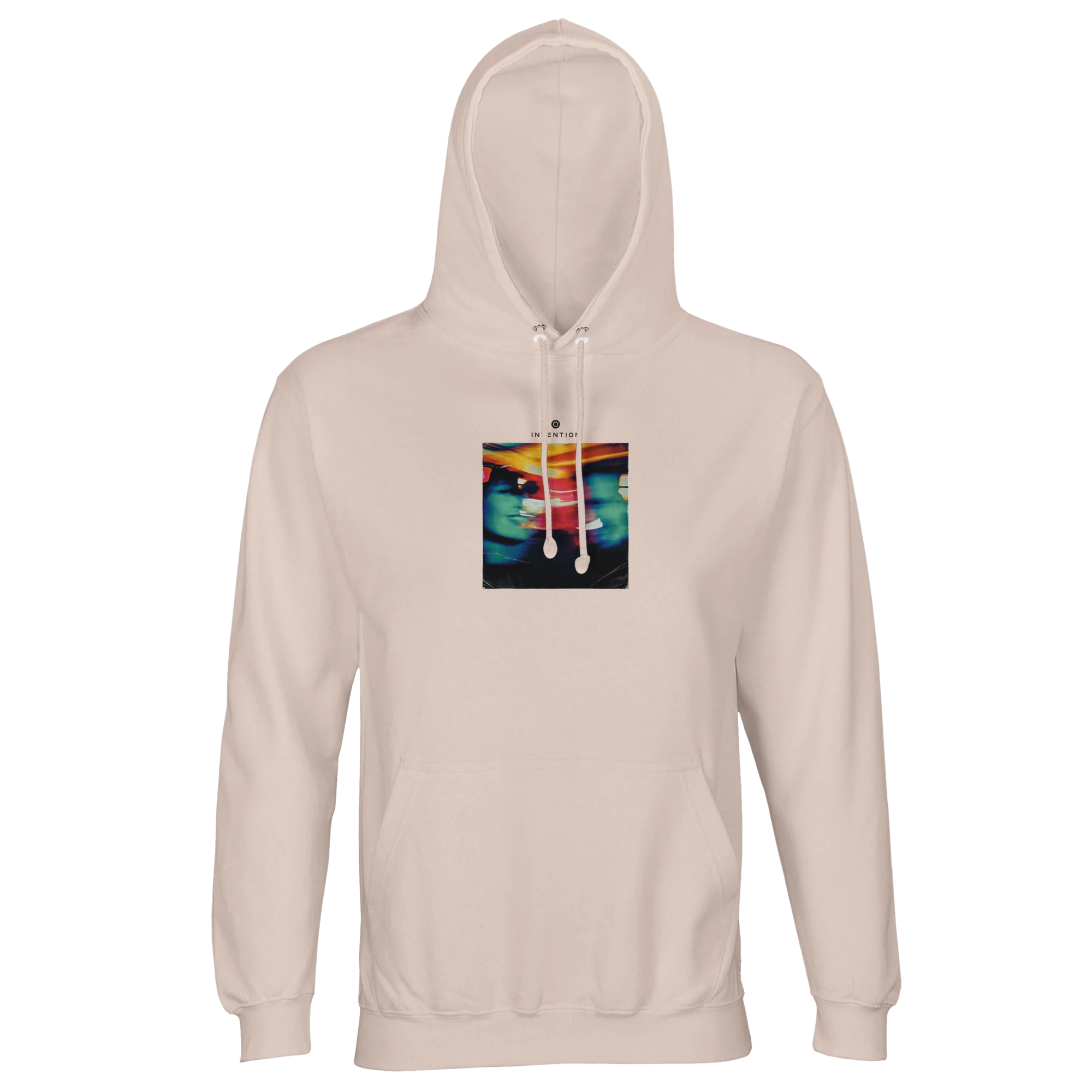 Alive - "Moving Smiles" Hoodie creamy pink 1