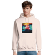 Alive - "Moving Smiles" Hoodie creamy pink 3