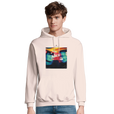Alive - "Moving Smiles" Hoodie creamy pink 3