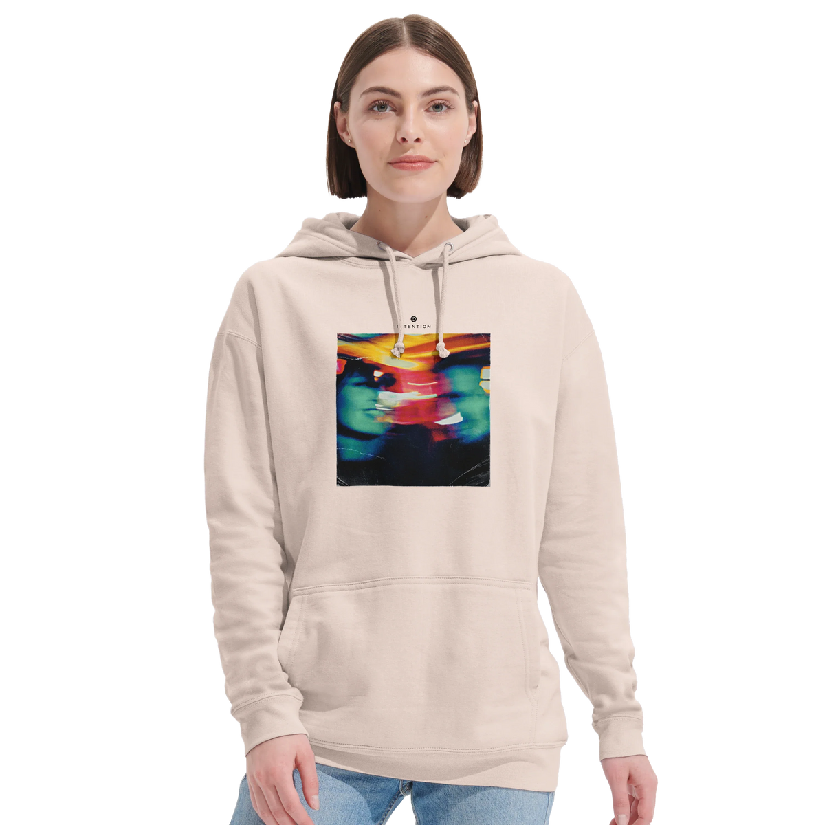 Alive - "Moving Smiles" Hoodie creamy pink 5
