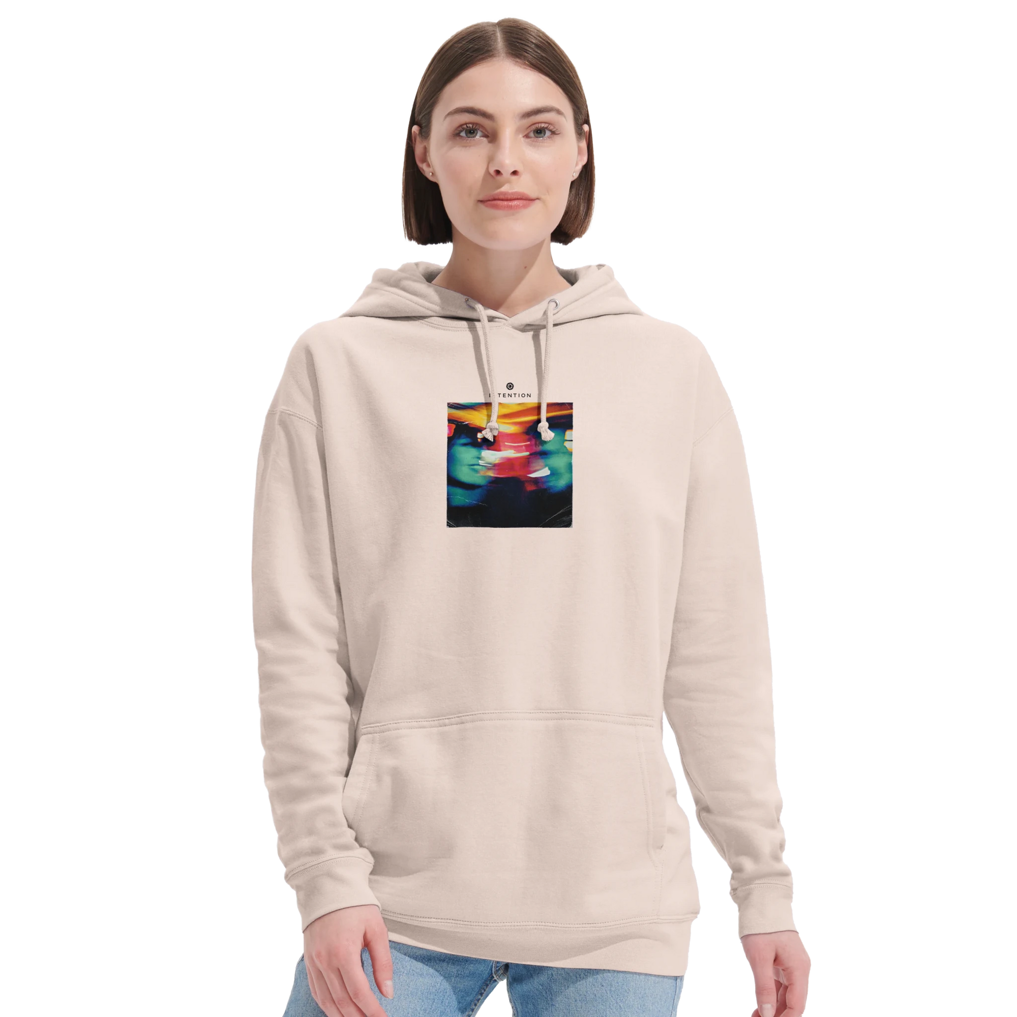 Alive - "Moving Smiles" Hoodie creamy pink 5