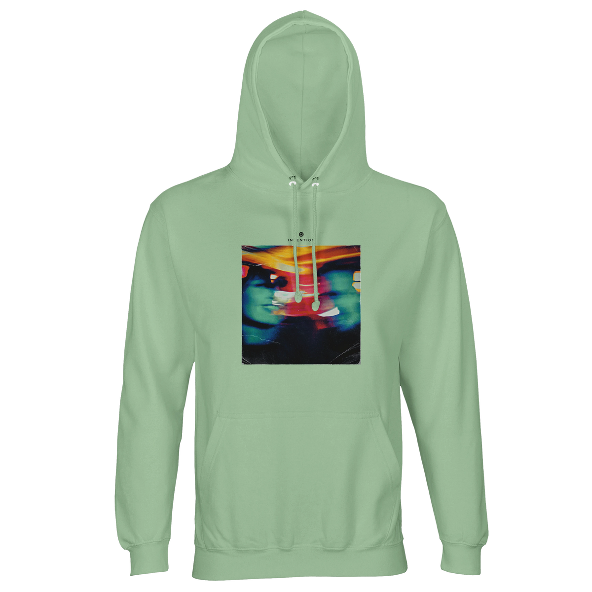 Alive - "Moving Smiles" Hoodie frozen green 1