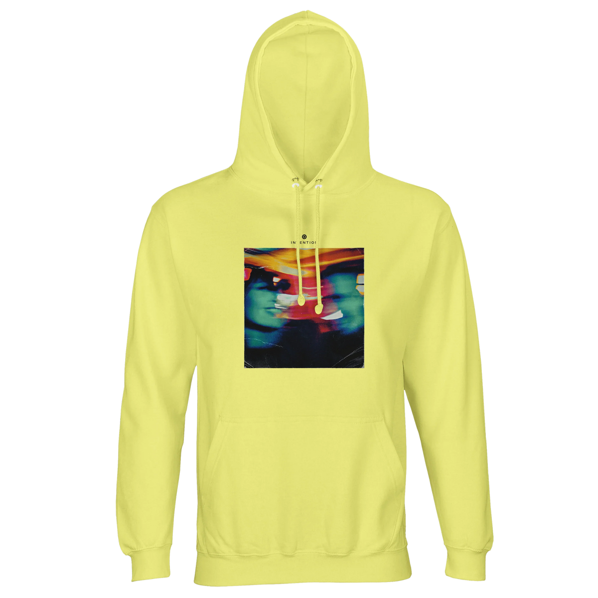 Alive - "Moving Smiles" Hoodie Light Yellow 1