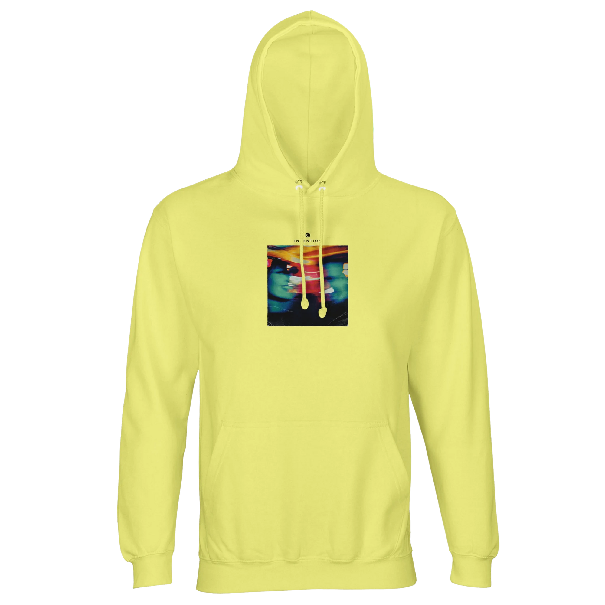 Alive - "Moving Smiles" Hoodie Light Yellow 1