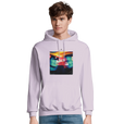 Alive - "Moving Smiles" Hoodie lilak 3