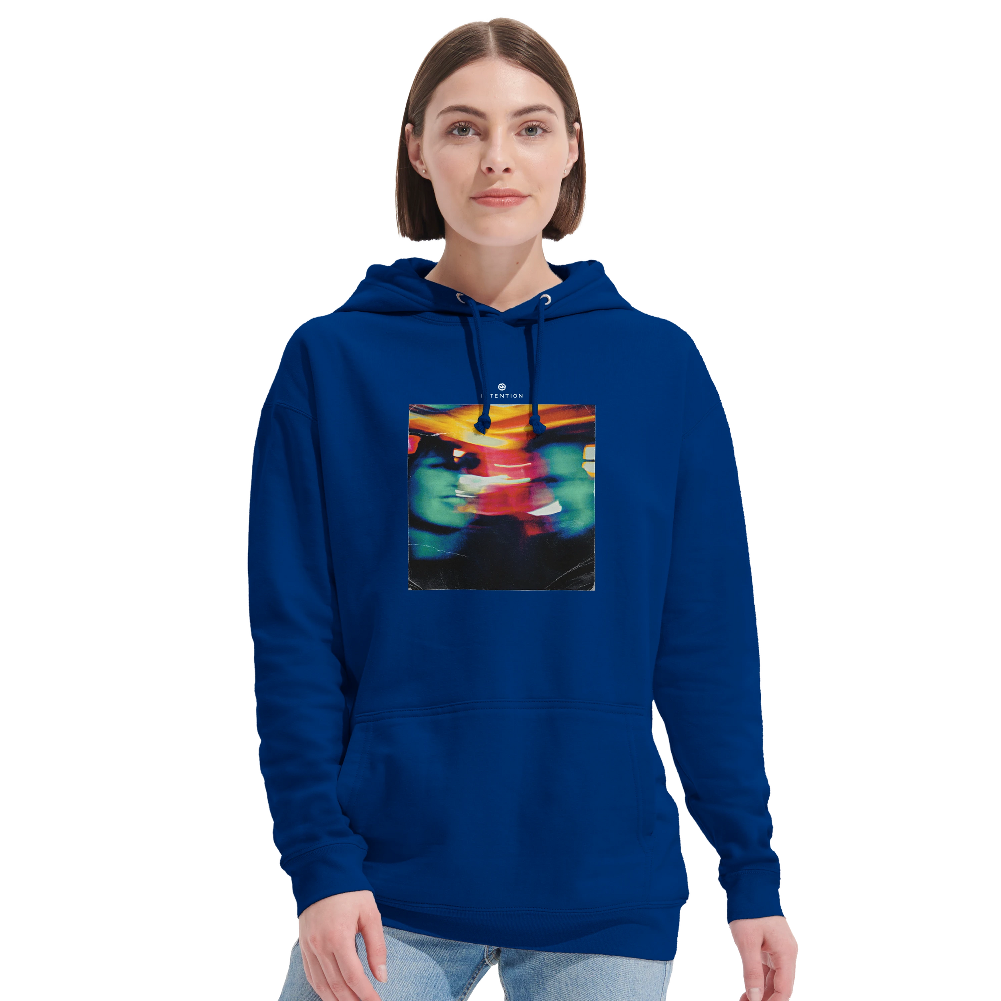 Alive - "Moving Smiles" Hoodie Royal Blue 5