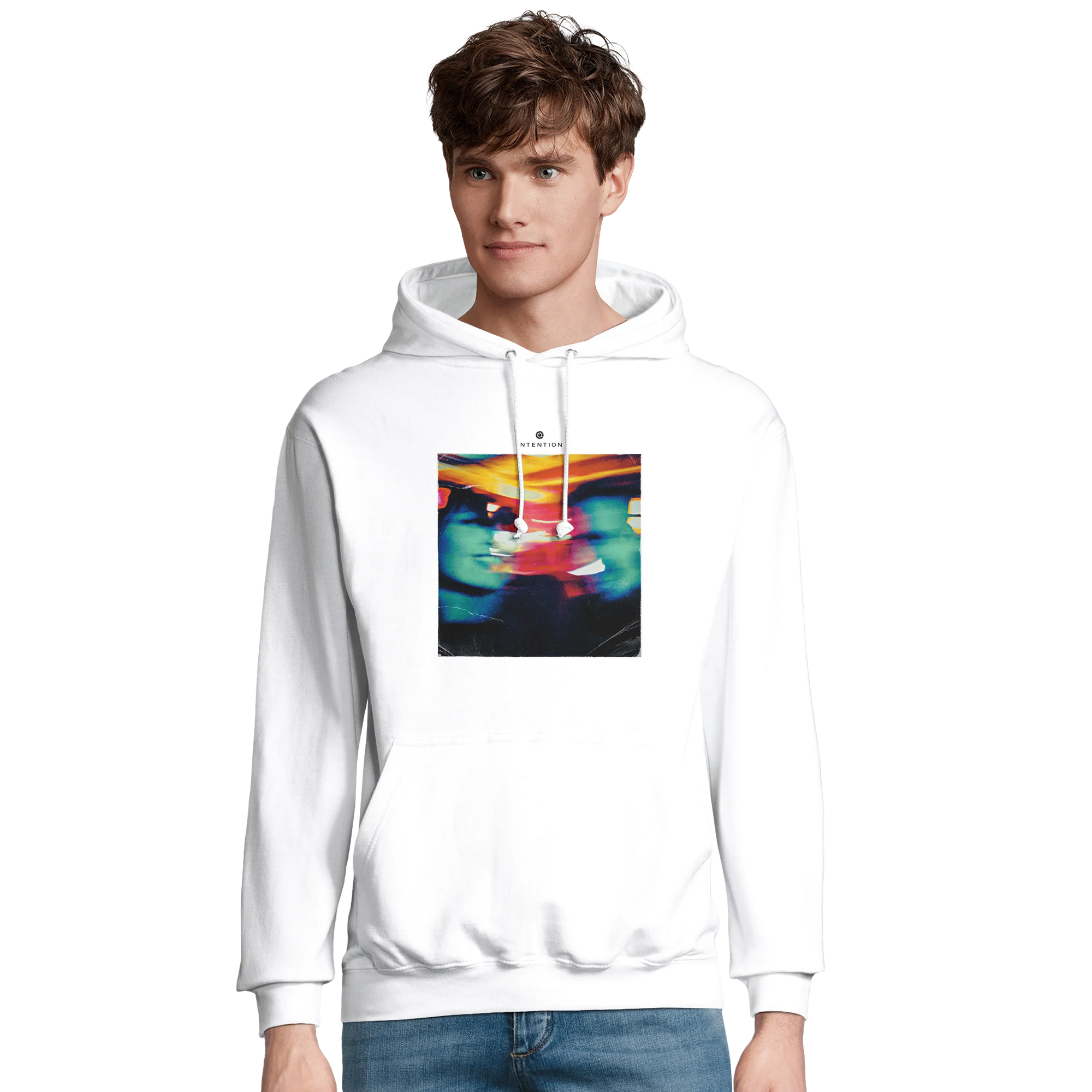 Alive - "Moving Smiles" Hoodie White 3