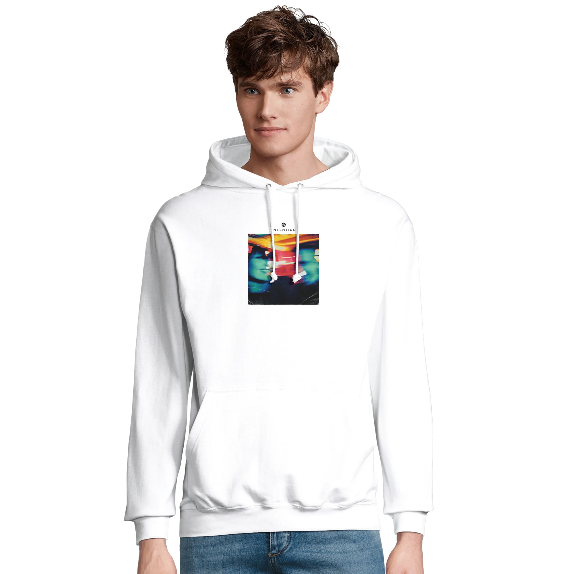 Alive - "Moving Smiles" Hoodie White 3