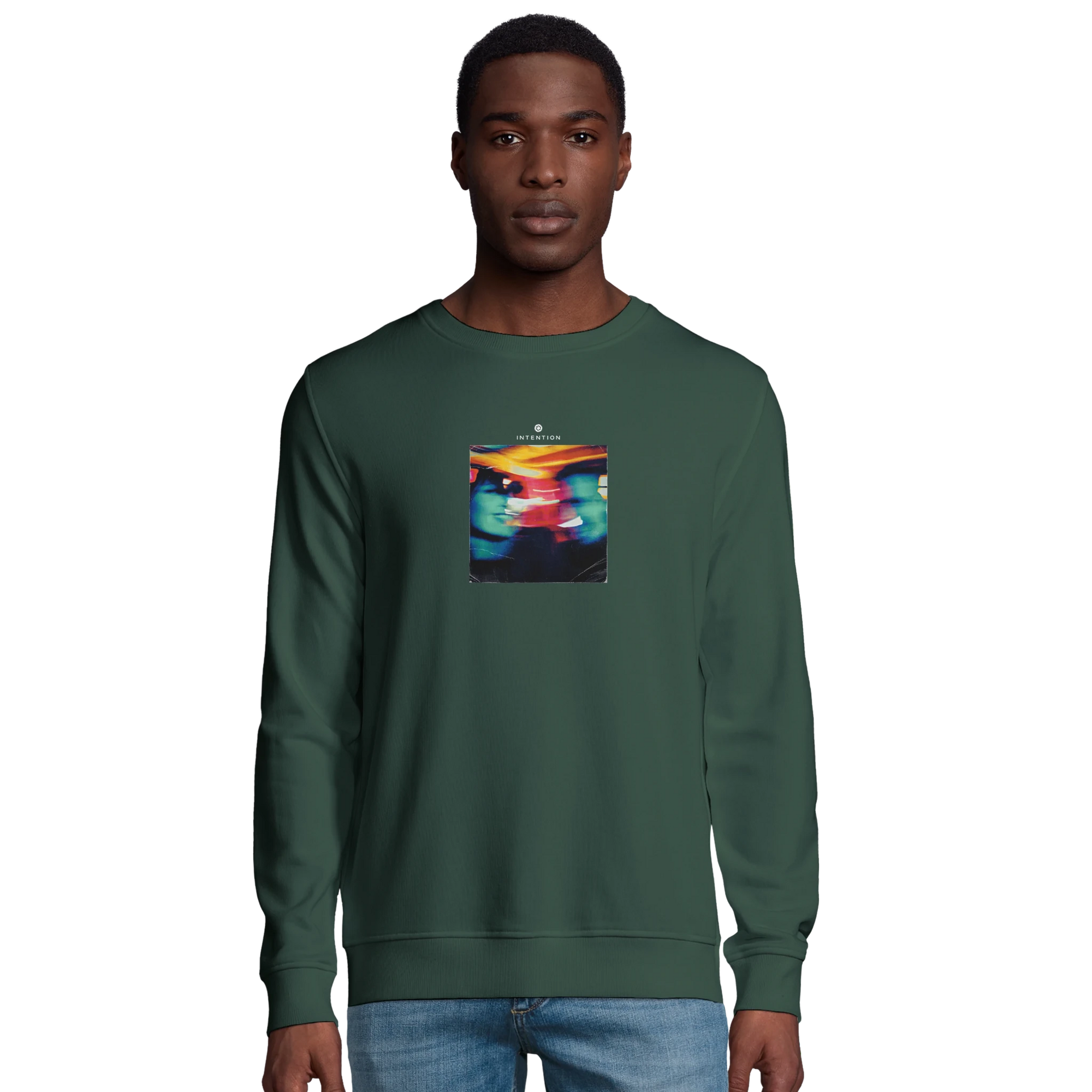 Alive  „Moving Smiles“ Sweatshirt Bottle Green , 24