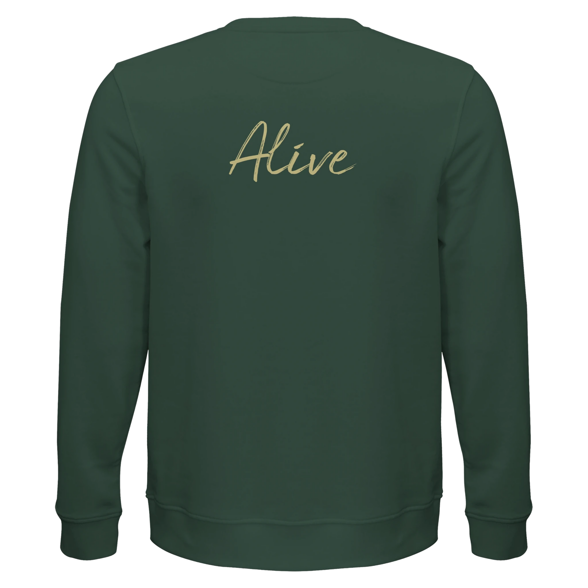 Alive  „Moving Smiles“ Sweatshirt Bottle Green , 23