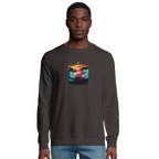 Alive - "Moving Smiles" Sweatshirt deep charcoal grey XS 3